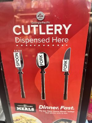 Labels are HARD
Flatware mis-labeled
Keywords: cutlery;flatware