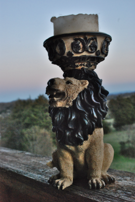 Lion_Candle_Holder
My Father was a long-time member of the Lion's Club, and as such, when I saw this item I KNEW I had to add it to the collection of oddities I have here.
